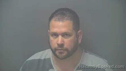 Mugshot of JUSTIN MICHAEL WATSON booked in Shelby County, Indiana on July 9, 2026