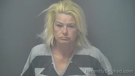 Mugshot of JOANNA SUE WATTS booked in Shelby County, Indiana on June 25, 2026