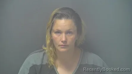 Mugshot of KEISHA RAE CLARK booked in Shelby County, Indiana on June 12, 2026