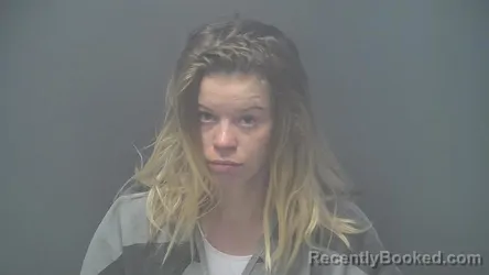 Mugshot of Kathy Jo Green booked in Shelby County, Indiana on August 20, 2026