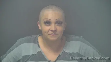 Mugshot of Kaylie Jackson booked in Shelby County, Indiana on September 29, 2026