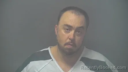 Mugshot of Kraig D Spagnol booked in Shelby County, Indiana on August 16, 2026
