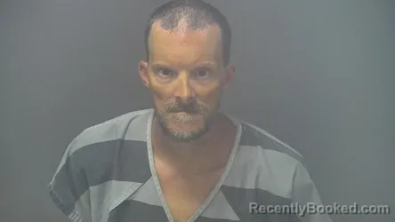 Mugshot of Michael Alan Badgley booked in Shelby County, Indiana on August 24, 2026