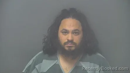Mugshot of MANUEL FRANCOSCO CHAVEZ booked in Shelby County, Indiana on July 10, 2026