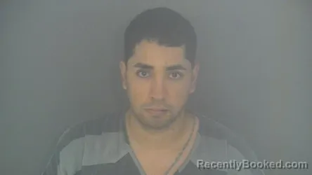 Mugshot of MATIAS NICOLAS ESPINOZA-GARCES booked in Shelby County, Indiana on April 20, 2026