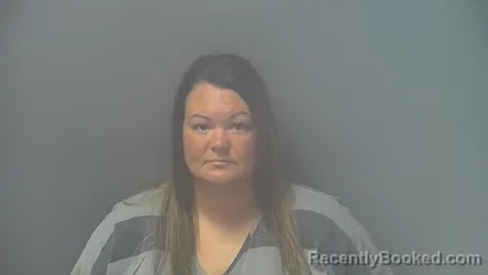 Mugshot of MICHELLE RAE HUGHES booked in Shelby County, Indiana on July 1, 2026