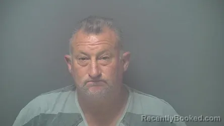 Mugshot of MICHAEL TRENT HENDERSON booked in Shelby County, Indiana on July 17, 2026