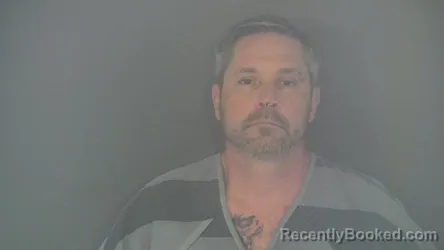 Mugshot of MARTY JUSTICE JR booked in Shelby County, Indiana on April 24, 2026