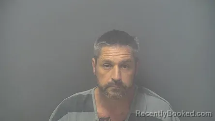 Mugshot of MARTY JUSTICE JR booked in Shelby County, Indiana on July 5, 2026