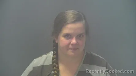 Mugshot of Mersadies Caroline Myers booked in Shelby County, Indiana on September 15, 2026