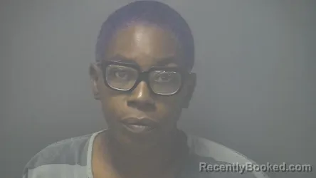 Mugshot of Monica Renee Nunley booked in Shelby County, Indiana on August 13, 2026