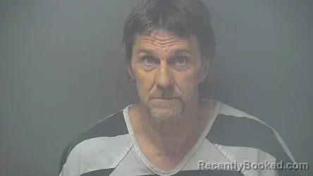 Mugshot of Michael Earl Roberts booked in Shelby County, Indiana on August 9, 2026