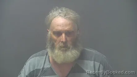 Mugshot of Mark Alan Settles booked in Shelby County, Indiana on October 7, 2026