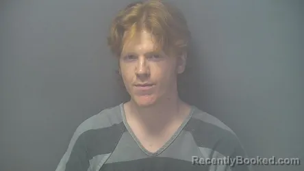 Mugshot of NATHAN CARTER BRITT booked in Shelby County, Indiana on July 6, 2026