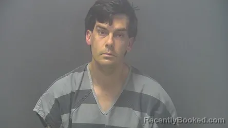 Mugshot of Nicholas George Fecteau booked in Shelby County, Indiana on October 11, 2026