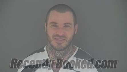 Booking photo from Shelby County, Indiana