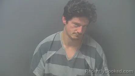 Mugshot of Quentin Ryan Baldwin booked in Shelby County, Indiana on October 10, 2026