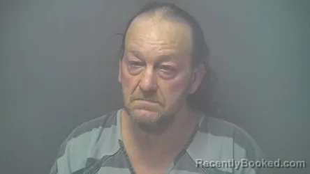Mugshot of Ralph Arthur Derouchie booked in Shelby County, Indiana on October 15, 2026