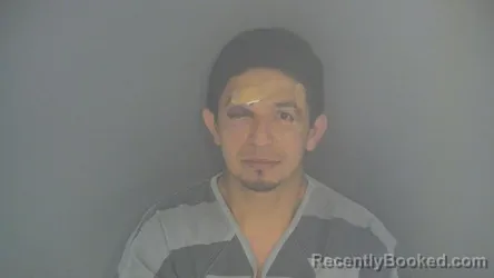 Mugshot of RONALD JANDER HISBY-RUJEL booked in Shelby County, Indiana on May 12, 2026