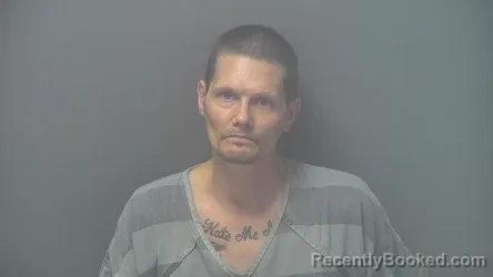 Mugshot of RODNEY LEE HUBBLE booked in Shelby County, Indiana on June 27, 2026