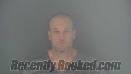 Booking photo from Shelby County, Indiana