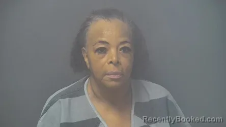 Mugshot of Shirley Ann Greene booked in Shelby County, Indiana on October 1, 2026