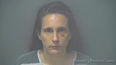 Mugshot of SARAH JEANNE MCKINNEY booked in Shelby County, Indiana on July 17, 2026