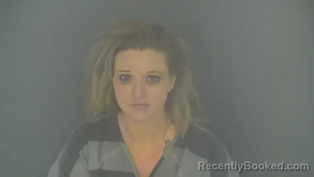 Mugshot of SIERRA ROSSI booked in Shelby County, Indiana on April 29, 2026