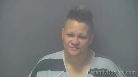 Mugshot of Tiffany Lynn Butler booked in Shelby County, Indiana on August 5, 2026
