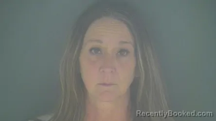 Mugshot of TINA DAWN BUTLER booked in Shelby County, Indiana on April 28, 2026