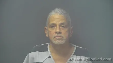 Mugshot of Thomas Michael Benedict booked in Shelby County, Indiana on August 17, 2026