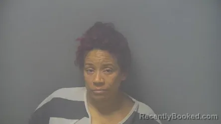 Mugshot of TI-ANN SHENTA EUELL-BAUMGARTNER booked in Shelby County, Indiana on July 5, 2026