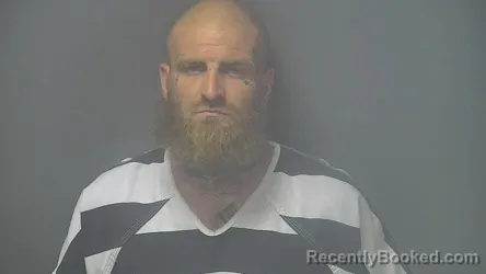 Mugshot of Travis Wayne Hartwell booked in Shelby County, Indiana on September 28, 2026