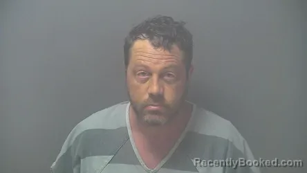 Mugshot of THOMAS PAUL HARPEN booked in Shelby County, Indiana on July 12, 2026