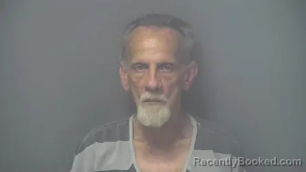 Mugshot of WALTER MICHAEL COLLINS booked in Shelby County, Indiana on June 11, 2026