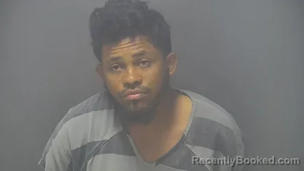 Mugshot of YOSMIN EDULFO GALINDO ALMENDAREZ booked in Shelby County, Indiana on June 19, 2026