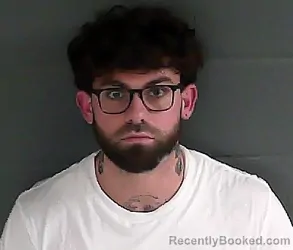 Mugshot of COLE R SIMPSON booked in Spencer County, Indiana on March 30, 2026