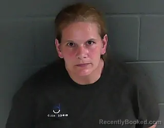 Mugshot of MELISSA JO KENNADY booked in Spencer County, Indiana on April 16, 2026