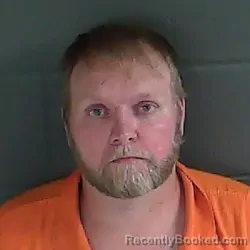 Mugshot of Eric Myers booked in Spencer County, Indiana on August 17, 2026