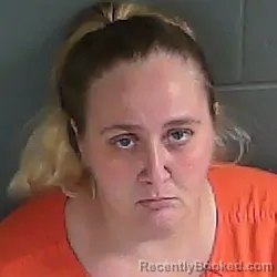 Mugshot of Melissa May Edwards booked in Spencer County, Indiana on August 13, 2026