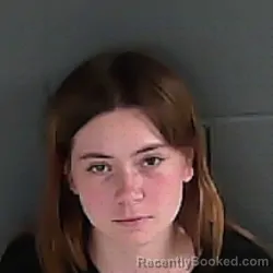 Mugshot of Rylee Nunn booked in Spencer County, Indiana on August 15, 2026