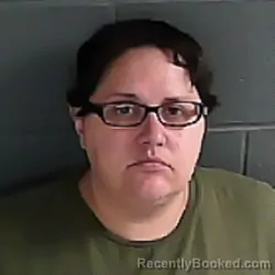 Mugshot of Amanda Dyer booked in Spencer County, Indiana on September 24, 2026