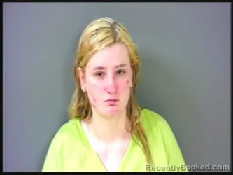 Mugshot of FAITH NICHOLE DAUGHERTY booked in Starke County, Indiana on March 9, 2026