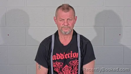 Mugshot of RICHARD ROSS KNAPP booked in Steuben County, Indiana on March 20, 2026