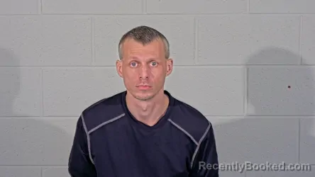 Mugshot of MATTHEW GENE PENLAND booked in Steuben County, Indiana on March 9, 2026