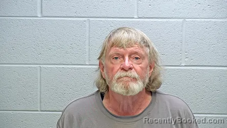 Mugshot of LARRY RAY HANDSHOE booked in Steuben County, Indiana on July 13, 2026