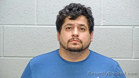 Mugshot of URIEL FIDENCIO GAONA booked in Steuben County, Indiana on May 19, 2026