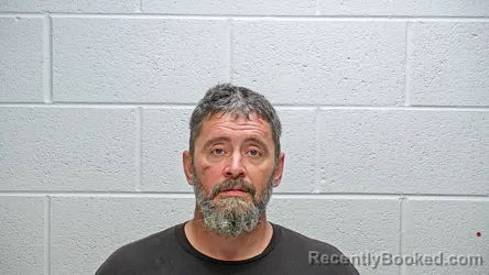 Mugshot of John Milt Michael Bonham booked in Steuben County, Indiana on September 7, 2026