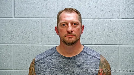 Mugshot of Jeremy Lake Scott booked in Steuben County, Indiana on August 20, 2026