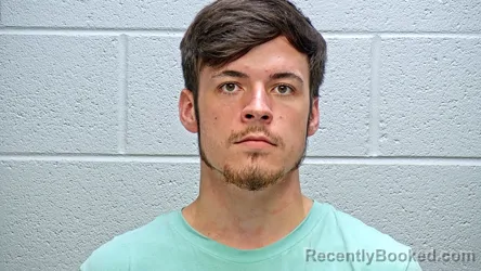 Mugshot of Christopher Cole Nash booked in Steuben County, Indiana on August 7, 2026